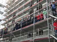 Besichtigung Baustelle EinViertel